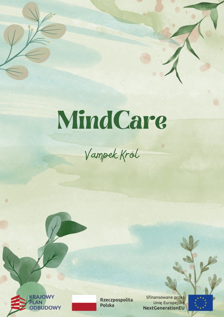 MindCare — okładka workbooka